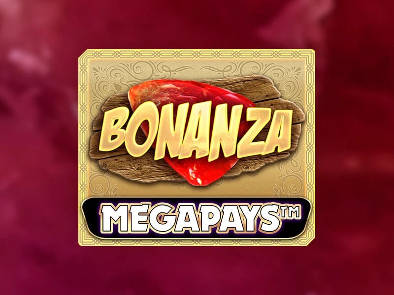 Bonanza Megaways logo by Big Time Gaming at rewards-casino