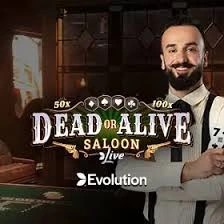 Dead or Alive: Saloon game by Evolution – logo hosted on rewards-casino