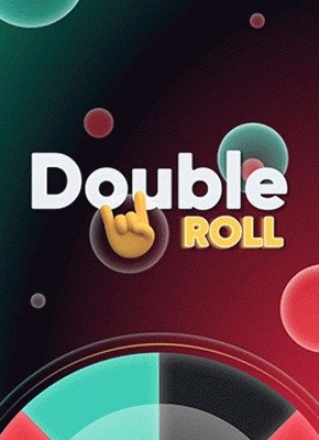Double Roll online game logo by Turbo Games on rewardscasino.fr