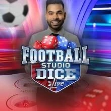 Football Studio Dice logo – Live Dealer by Evolution at rewards-casino