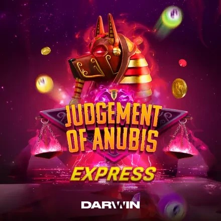 Judgement of Anubis Express logo by Darwin Gaming rewards-casino