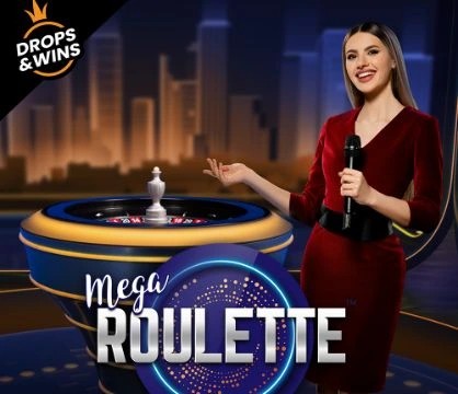 Mega Roulette logo by Pragmatic Play rewards-casino