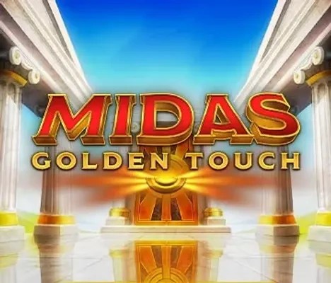 Midas Golden Touch slot logo by Thunderkick at rewards-casino