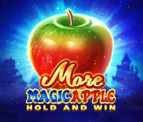 Slots logo of More Magic Apple Hold and Win from 3 Oaks Gaming at rewards-casino