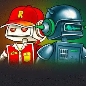 Robospin online game logo by BGAMING on rewardscasino.fr