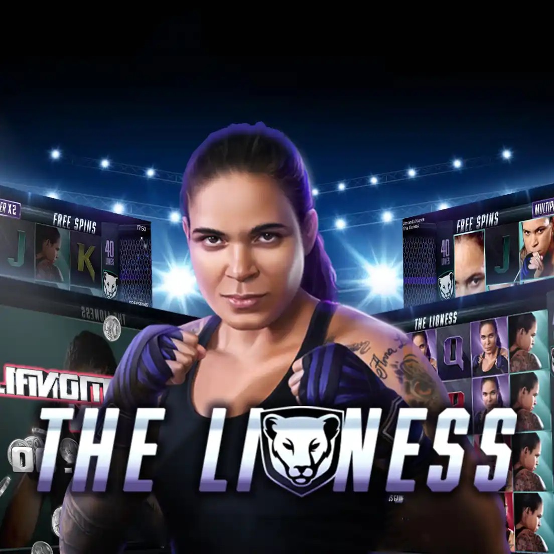 The Lioness game by MGA Games – logo hosted on rewards-casino